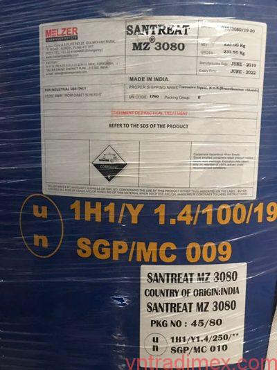 Benzalkonium Chloride BKC 80% Santreat Mz 3080 Hóa Chất Thủy Sản