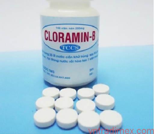 Cloramin được sử dụng nhiều trong y tế