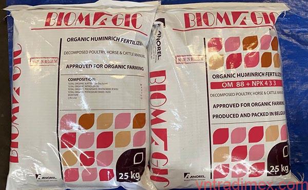 PHÂN HỮU CƠ BỈ – ORGANIC 4-3-3 88 OM